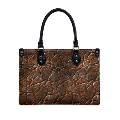 Luxtrini Women's PU Leather Twill Handbag – Elegant, Versatile, and Cruelty-Free