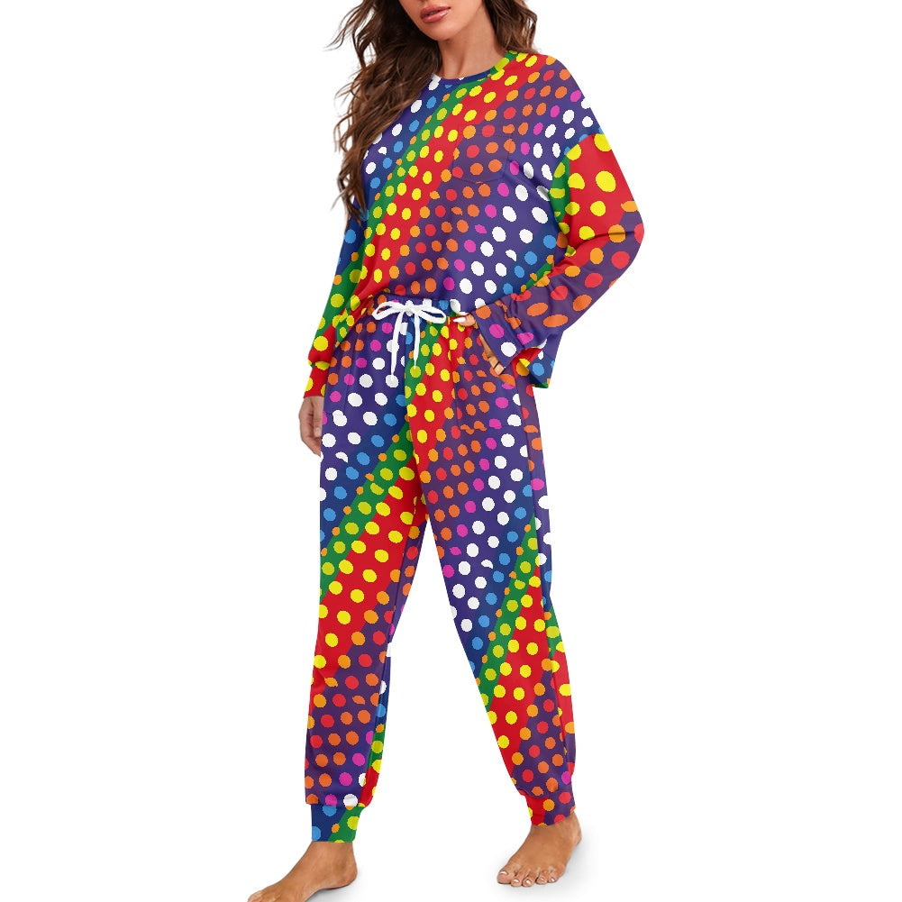 Women's Drawstring Pajamas Set