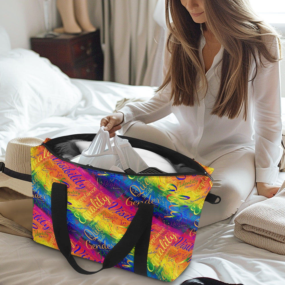 LGBTQ Word Cloud Lightweight luggage