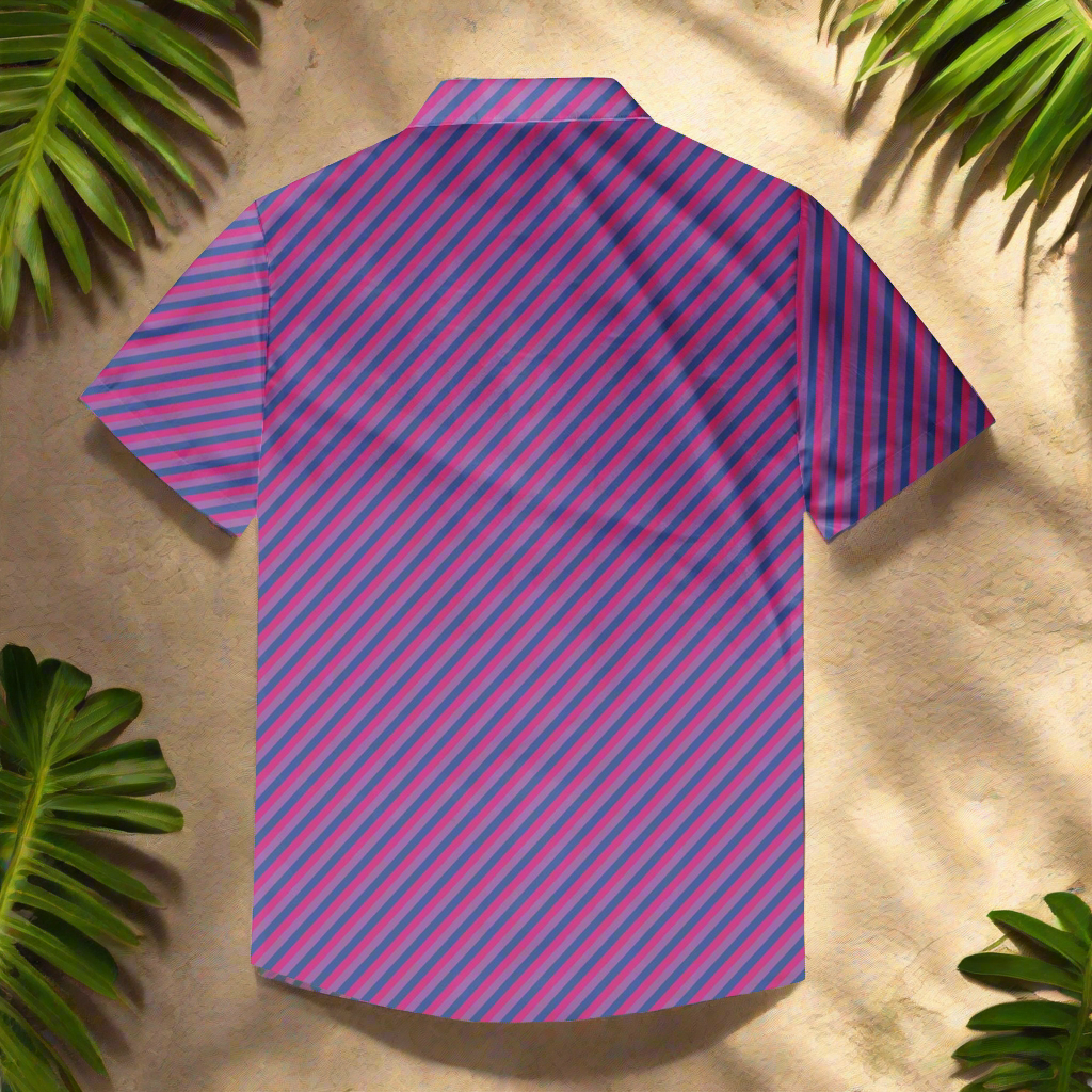 Bisexual Pride Men's Casual Shirt