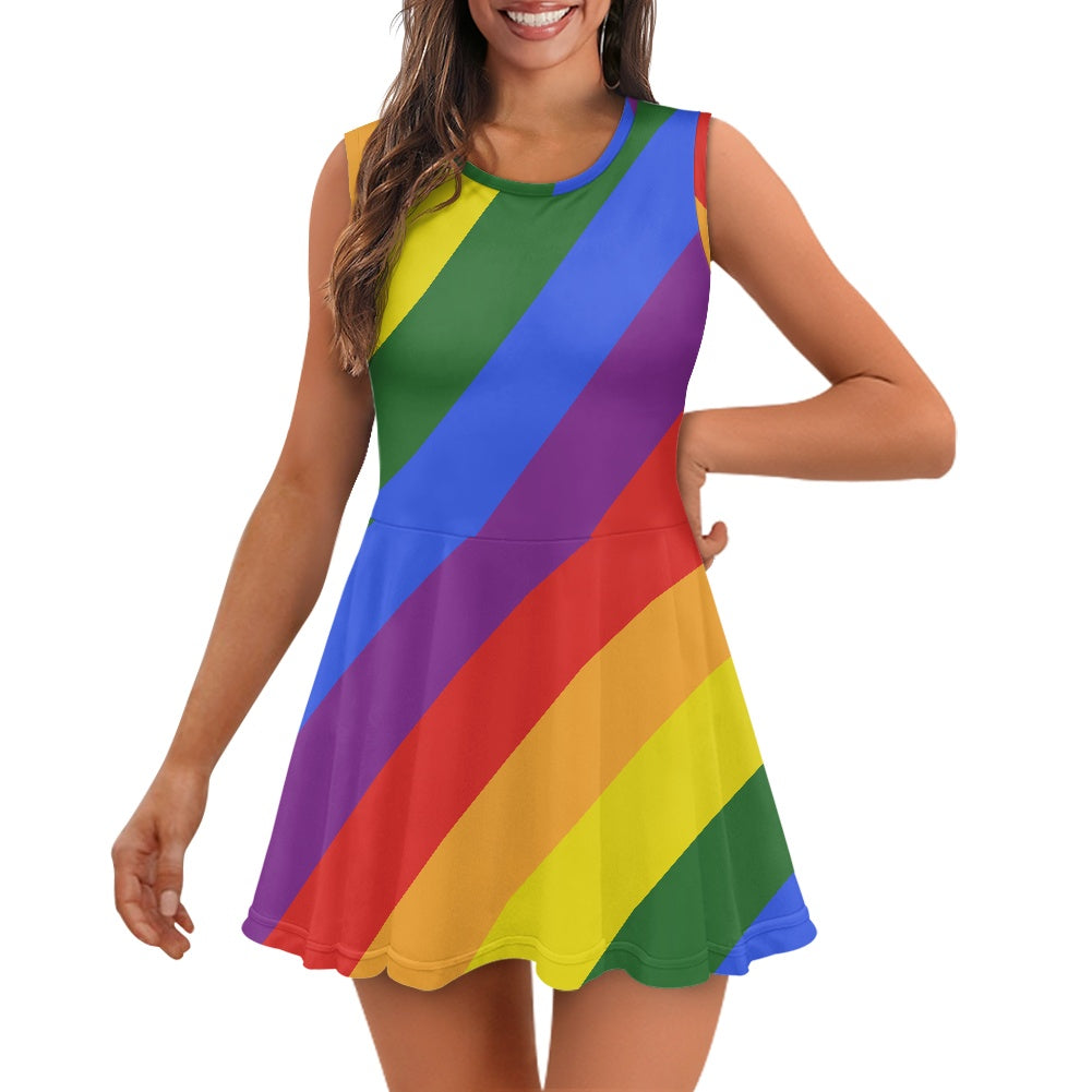 Rainbow Cheerleaders dress