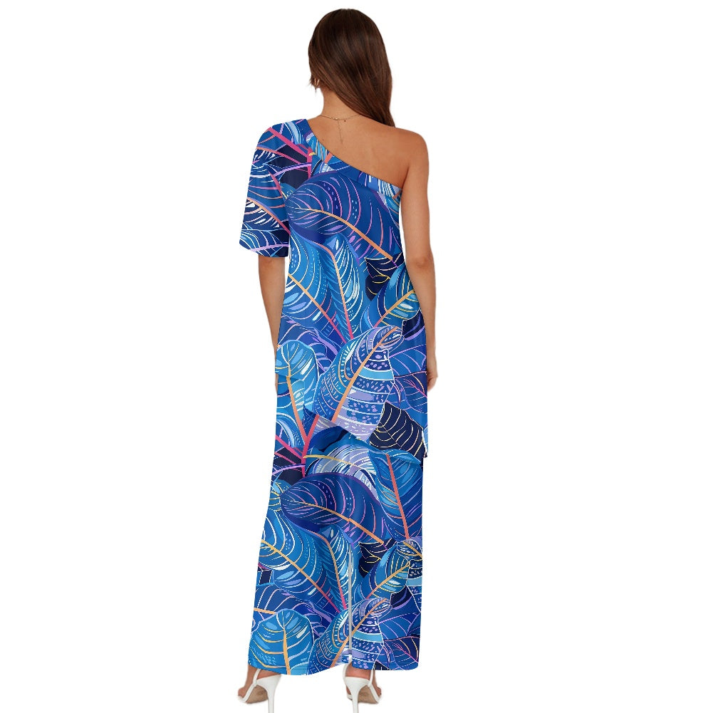 Elegant Off-Shoulder Two-Piece Dress for Women