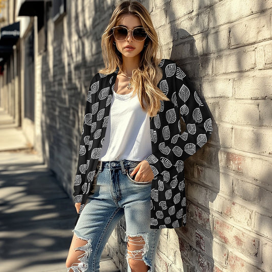 Long-sleeved cardigan jacket