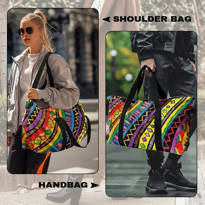 Navajo Rainbow pattern Lightweight luggage