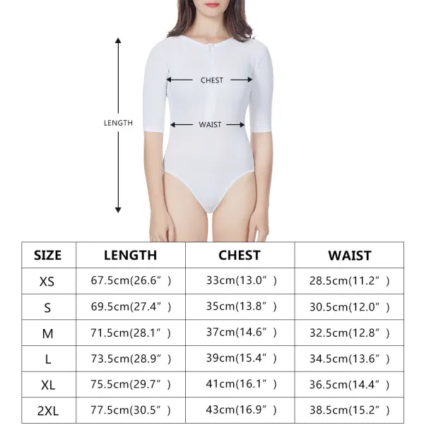 Sea Shell Ocean Design in Orange Women's Long Sleeve One Piece Swimsuit