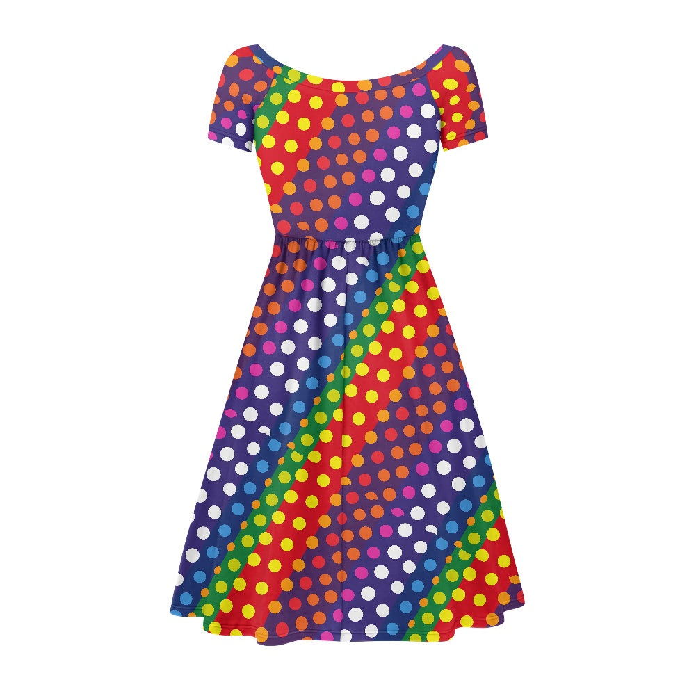 Women's short sleeve dress