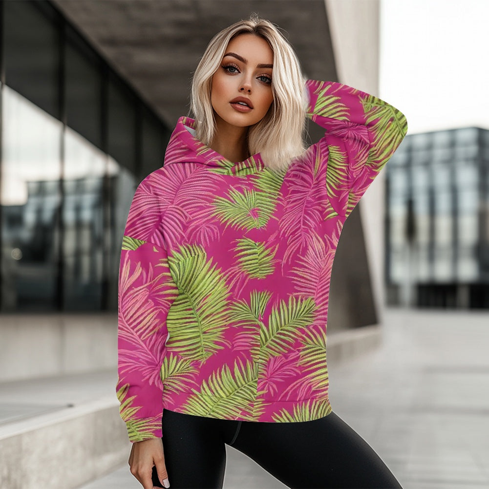 Women's loose pullover sweatshirt