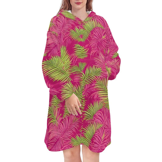 Blanket Hoodie white ONESIZE