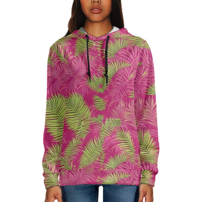 Women's hoodie (thin fleece) white