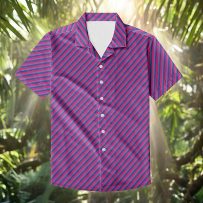 Bisexual Pride Men's Casual Shirt