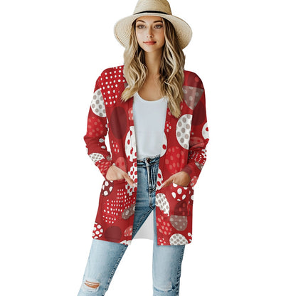 Long-sleeved cardigan jacket
