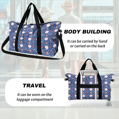 Baseball Fan Lightweight luggage