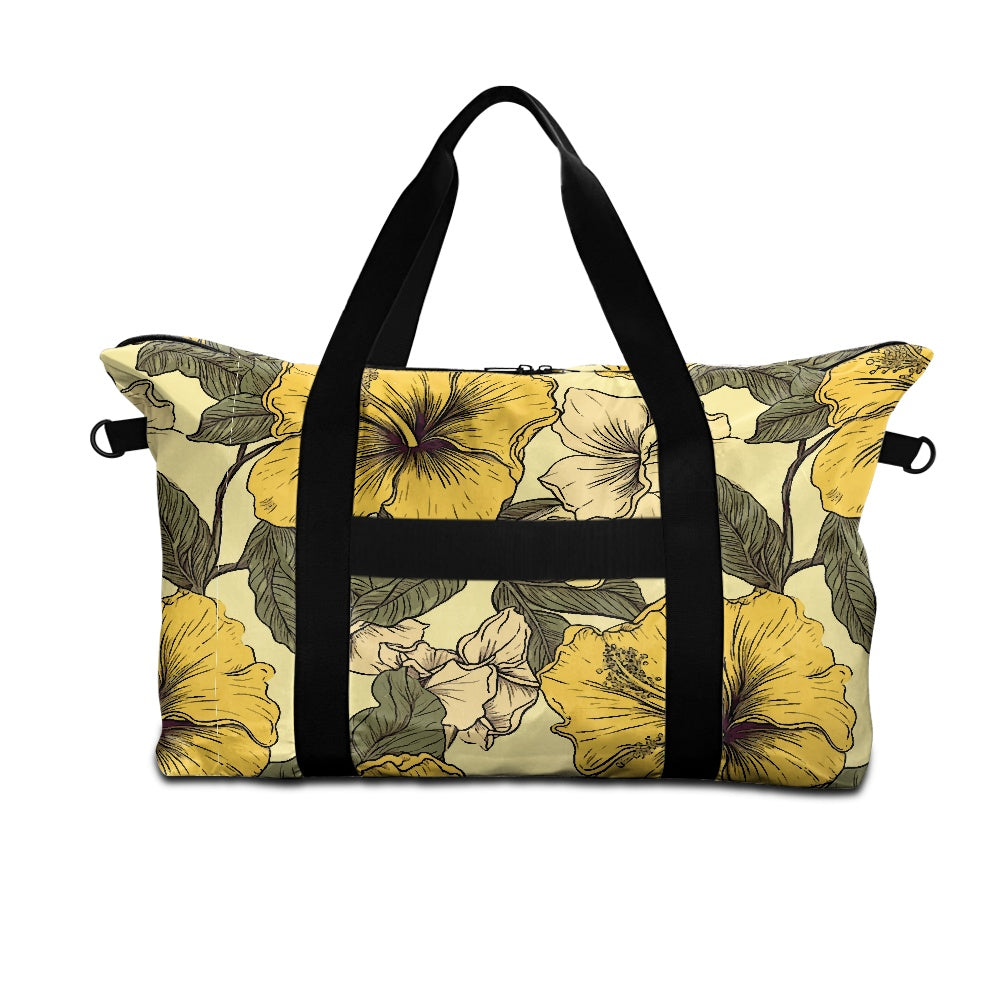 Yellow Hibiscus Lightweight luggage