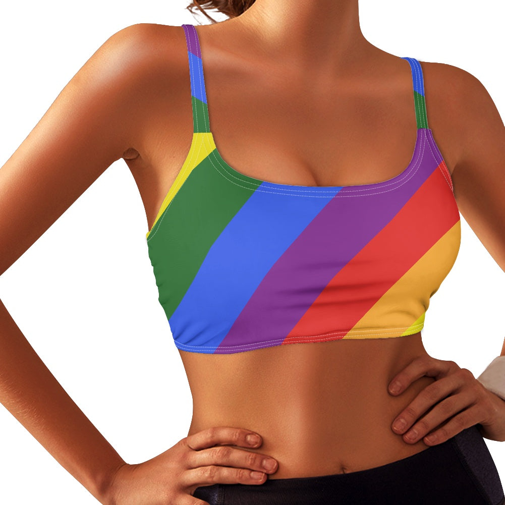 Rainbow Sports Bras