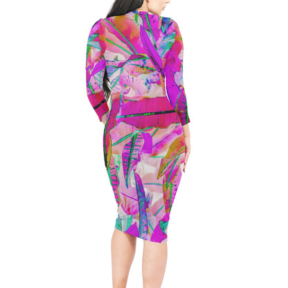 Long-sleeved dress