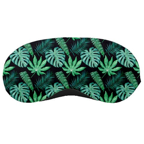 Black Monstera Sleeping Mask