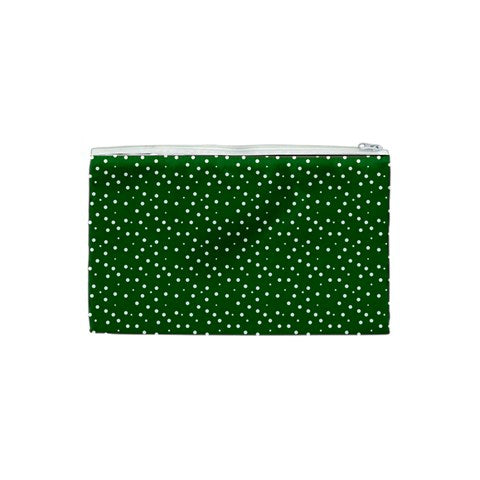 Cosmetic Bag (XS) Green Dots