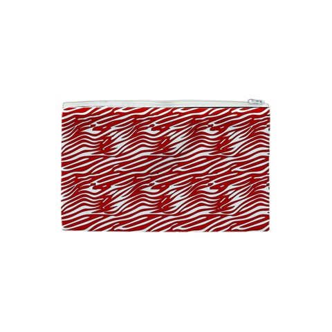 Cosmetic Bag (XS) Red Stripes