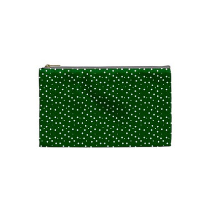 Cosmetic Bag (XS) Green Dots