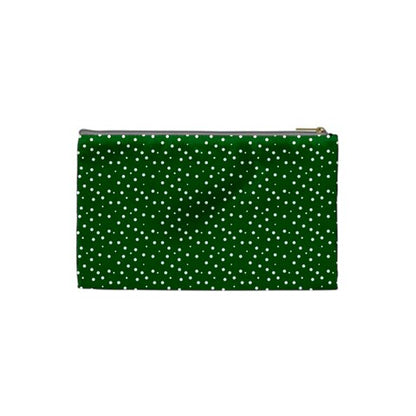 Cosmetic Bag (XS) Green Dots