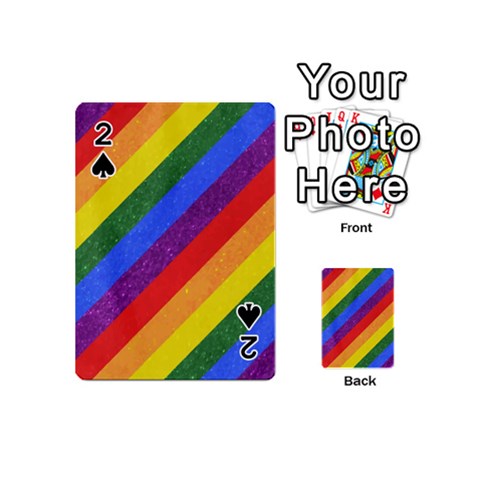 Rainbow Pride Playing Cards 54 Designs (Mini)