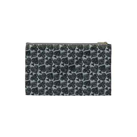 Playingcards-grey Cosmetic Bag (XS)