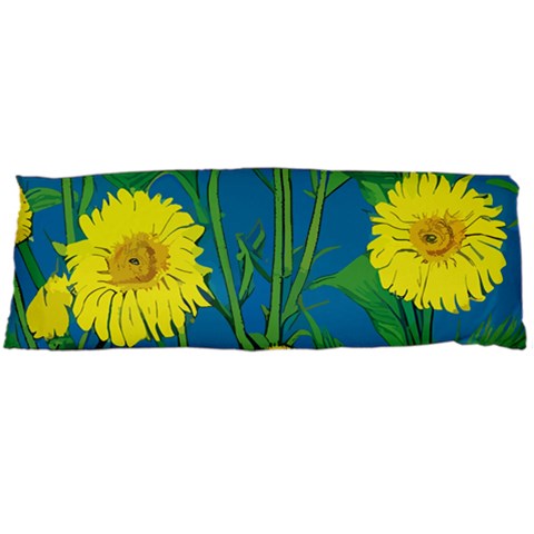 Sunflower Body Pillow Case Dakimakura (Two Sides)