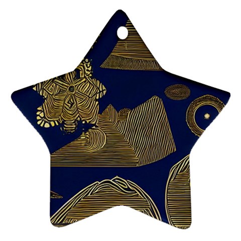 African Ethnic Design Ornament (Star)