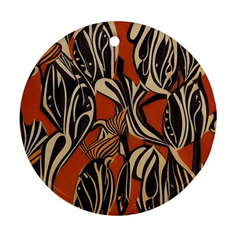 African - Ethnic Ornament (Round)