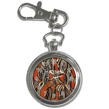 African - Ethnic Key Chain Watch