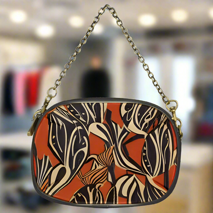 Stylish African-Inspired Ethnic Chain Handbag for Unique Fashion Statement