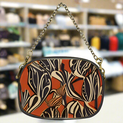 Stylish African-Inspired Ethnic Chain Handbag for Unique Fashion Statement