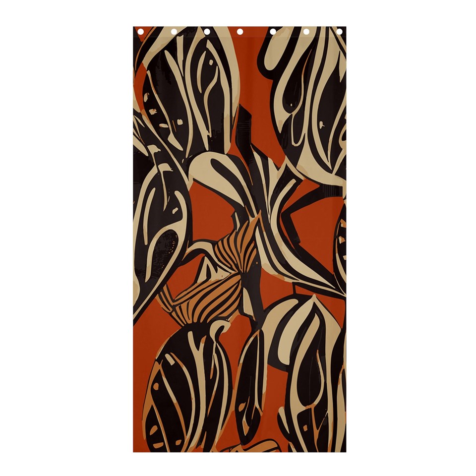 Colorful Bespoke African Ethnic Design #10 Bathroom Decor Luxury Shower Curtain - 4 Sizes