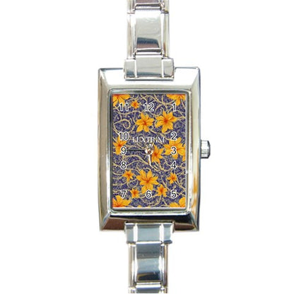 Jasmine Rectangle Italian Charm Watch