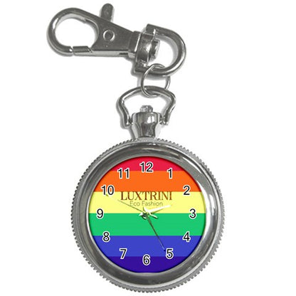 LGBTQ Rainbow Pride #12 Key Chain Watch