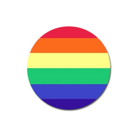 LGBTQ Rainbow Pride #12 Magnet 3" (Round)