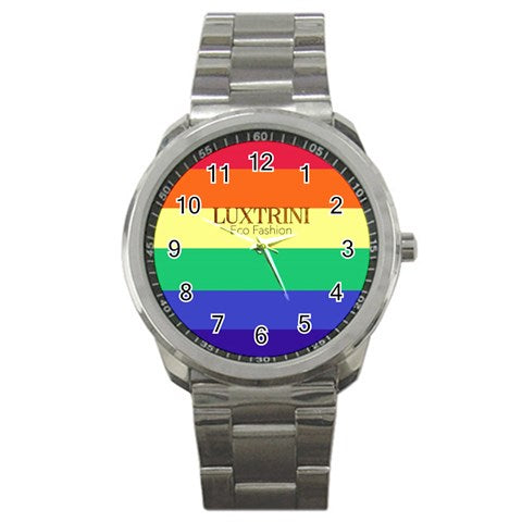 LGBTQ Rainbow Pride #12 Sport Metal Watch