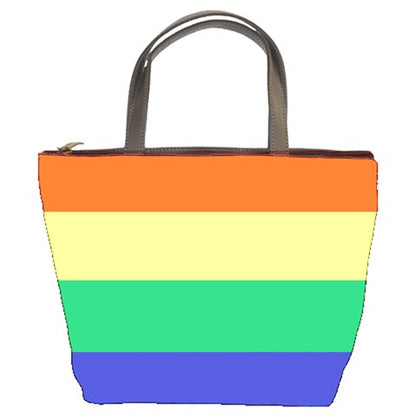 LGBTQ Rainbow Pride #12 Bucket Bag