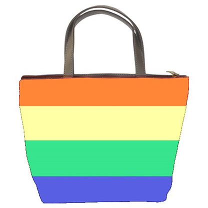 LGBTQ Rainbow Pride #12 Bucket Bag