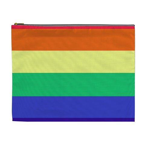 LGBTQ Rainbow Pride #12 Cosmetic Bag (XL)