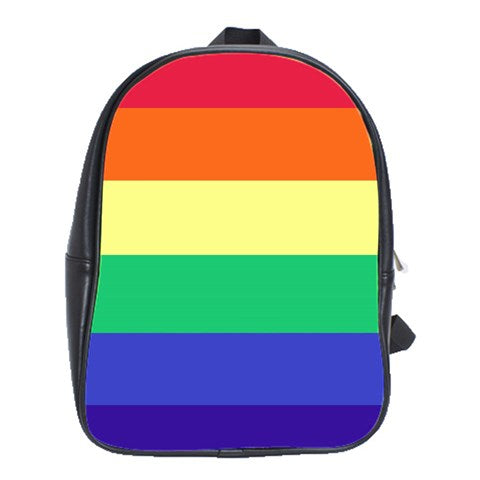 LGBTQ Rainbow Pride #12 School Bag (Large)