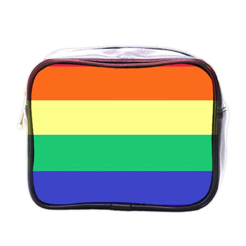 LGBTQ Rainbow Pride #12 Mini Toiletries Bag (One Side)