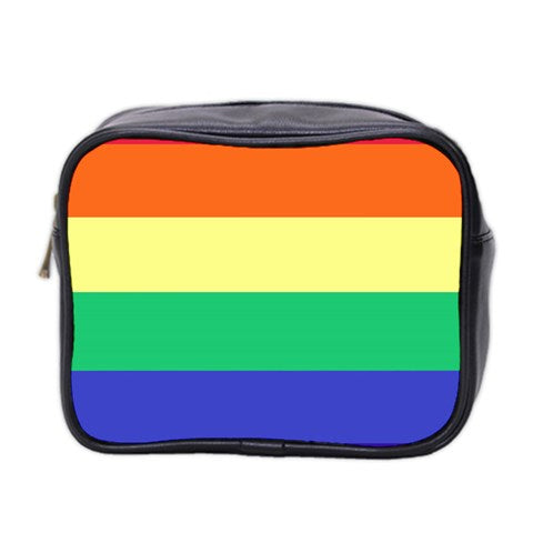 LGBTQ Rainbow Pride #12 Mini Toiletries Bag (Two Sides)