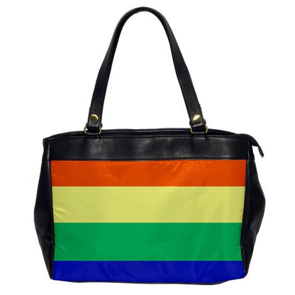 LGBTQ Rainbow Pride #12 Oversize Office Handbag