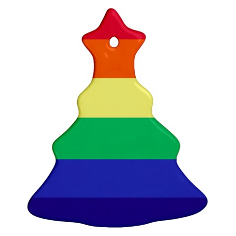 LGBTQ Rainbow Pride #12 Ornament (Christmas Tree)