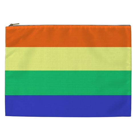 LGBTQ Rainbow Pride #12 Cosmetic Bag (XXL)