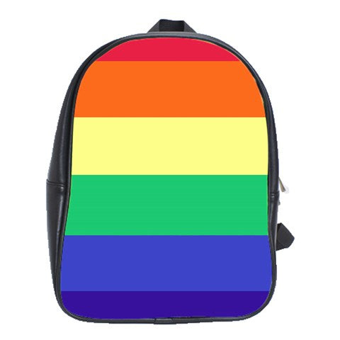 LGBTQ Rainbow Pride #12 School Bag (XL)