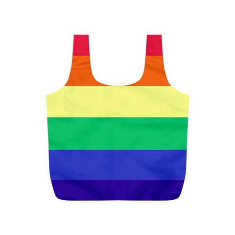 LGBTQ Rainbow Pride #12 Full Print Recycle Bag (S)