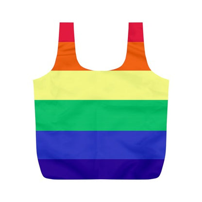 LGBTQ Rainbow Pride #12 Full Print Recycle Bag (M)