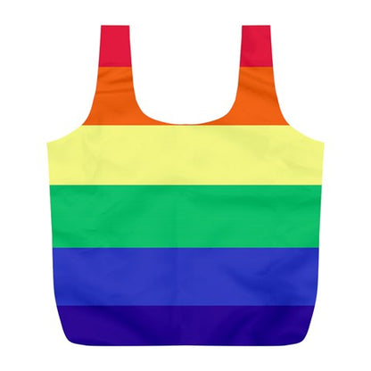 LGBTQ Rainbow Pride #12 Full Print Recycle Bag (L)